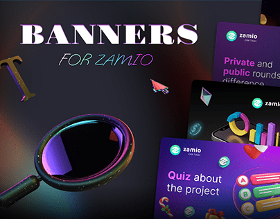 Banners for Zamio