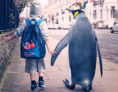 Best Friends - Benji & Ollie (the penguin)