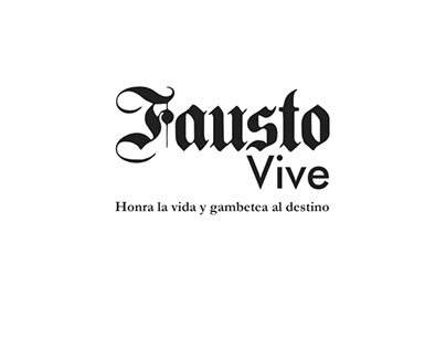 Libro Fausto Vive - Diseño Editorial