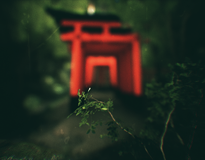 Fushimi Inari - Kyoto Fotorrealismo