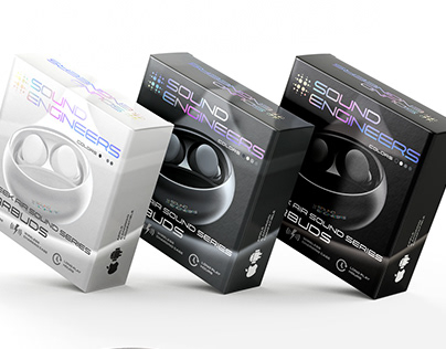 Development of packaging for headphones.