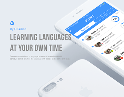 Project thumbnail - The new way to learn languages.
UX/UI UxGilbert