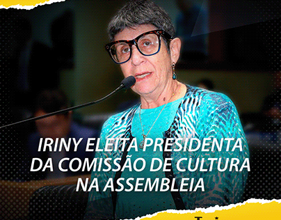 Deputada Estadual Iriny Lopes - Social Media