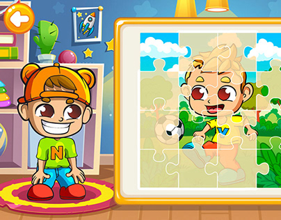 Vlad and Niki Jigsaw Puzzle Game (Azon Games)