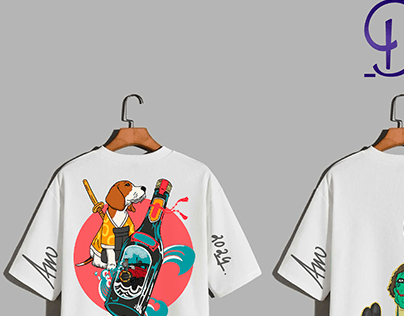T-shirt design(commissioned work)