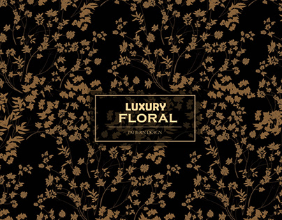 floral luxury pattern design
