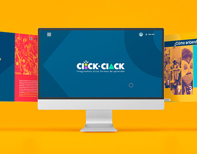 Sitio web Laboratorio de aprendizaje Click+Clack