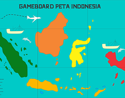 Gameboard Peta Indonesia