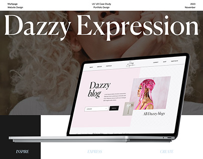 Dazzy Expression - UI Design