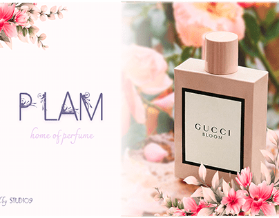 PLAM - perfume logo design (studio9)