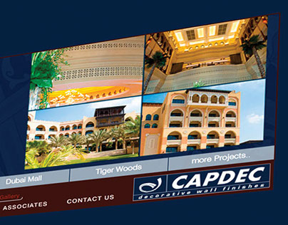Capdec print and web identity