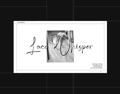 Lace Whisper | website | identity | lingerie