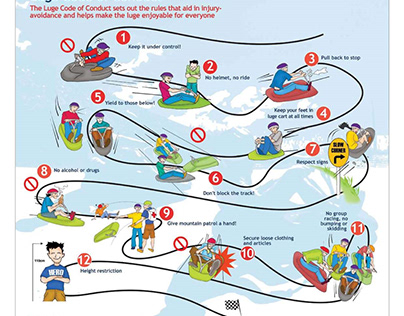 Luge - Code of Conduct Infographic