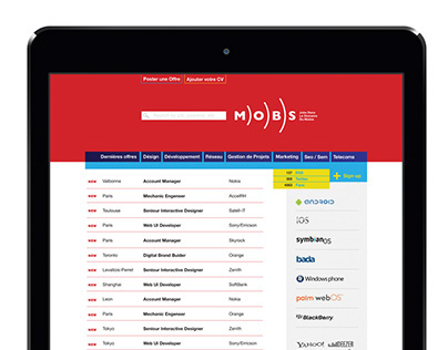 MOBS Job Search Engine