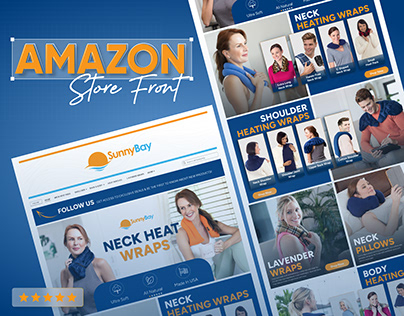 Amazon Store Front Design | Animated Brand Store Front