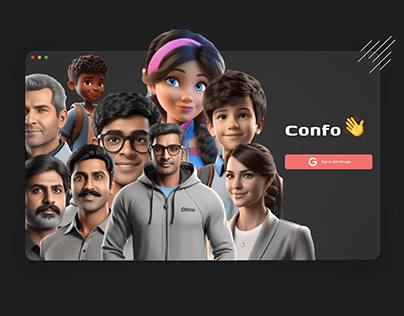 Confo - A spatial online meeting platforms (XR Concept)