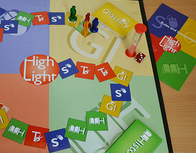 Highlight - A board game for graphic design students