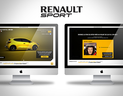 Ranault Sport - Clio RS Website