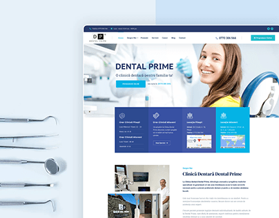 Dental Clinic Web Design