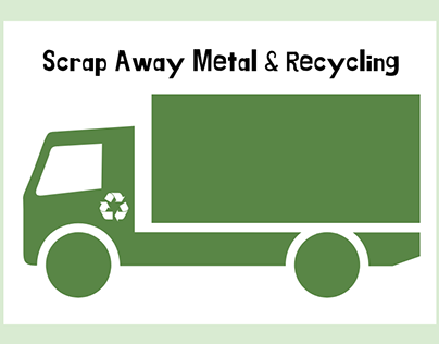 Scrap away metal and recycling