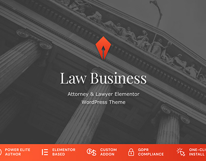 LawBusiness – Attorney & Lawyer WordPress Theme