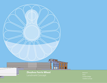 Zhuzhou Giant Ferris Wheel Concept Design
