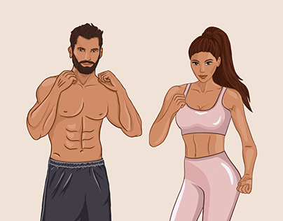 Characters for Boxing App