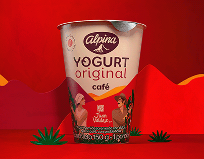 Edición especial Yogurt Alpina / Juan Valdez