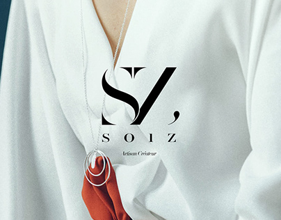 Soiz Bijoux, Jewellery online | Brand identity
