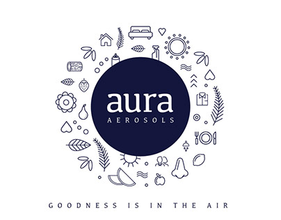 Aura Aerosols Branding