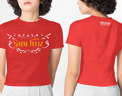 Camiseta - Natal Feliz (Vereadora Solange Duailibe)