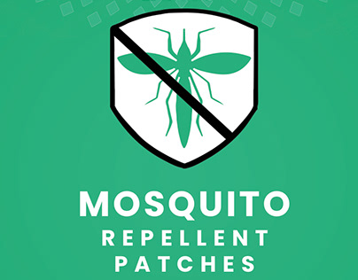 Mosquito Repellent Patches Packaging Design