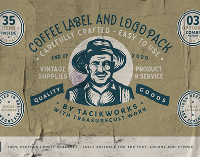 Coffee Label and Logo Pack