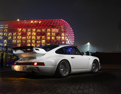 Light Painting a RWB Porsche
