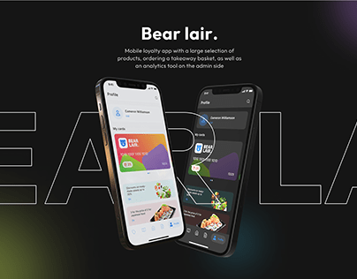 BEAR LAIR - Mobile loyalty app and an analytics tool