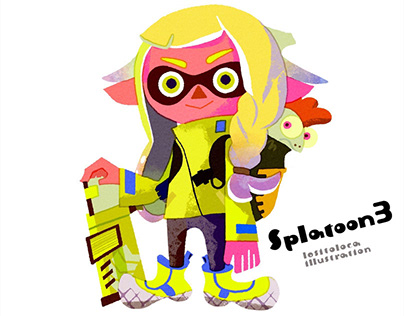 Project thumbnail - splatoon3 fanart