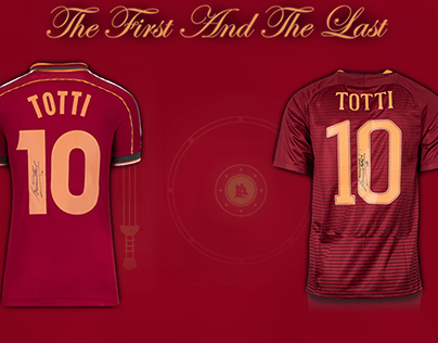 Francesco Totti first&last jersey
