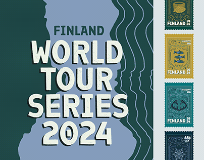 USPS World Tour Series Stamp Project