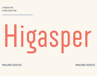Higasper Clean Sans Font