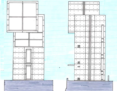Presentation of Tadao Ando's 4X4 House