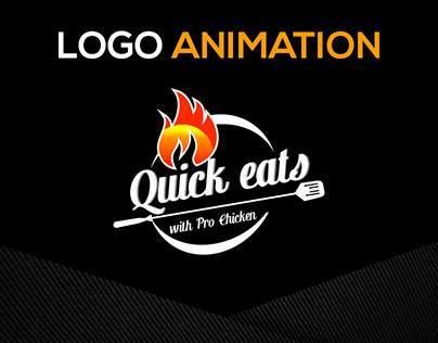 Ouick Eats Logo Animation