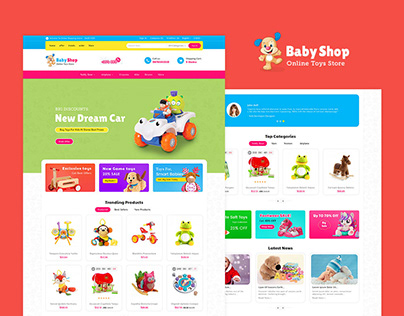 Baby Shop – Toys Store – PrestaShop eCommerce Theme