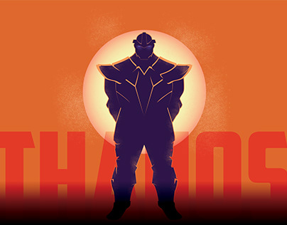 Thanos theme illustration