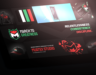 Project thumbnail - March to Greatness | Brand Identity