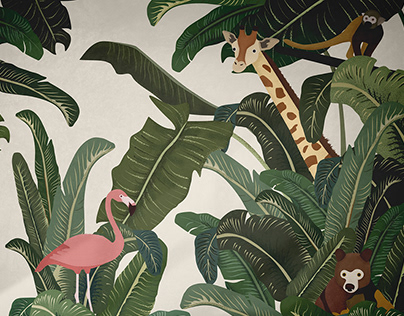 The Jungle / Wallpaper Illustration
