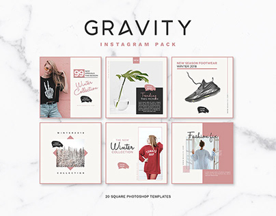 Gravity Instagram Pack