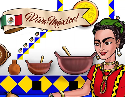 Frida Kahlo, chiles en nogada.