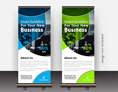 Corporate Roll Up design