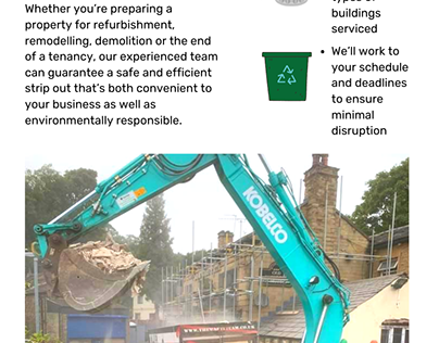 Commercial Waste Removal and Clearance Leeds