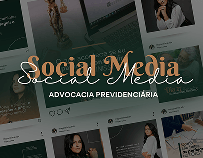 Project thumbnail - SOCIAL MEDIA | ADVOCACIA PREVIDENCIÁRIA